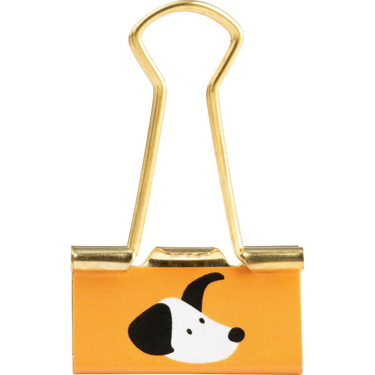 Klipsy do spinania dokumentów (300259) k:101-47 Happy Color CAT&DOG, metal 6 szt (HA 4821 01CD-WP6)