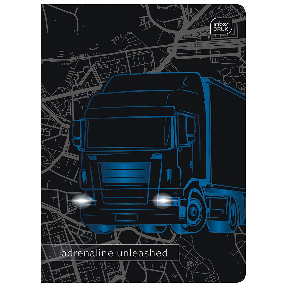 Zeszyt Interdruk A5 32k. 70g trzy linie