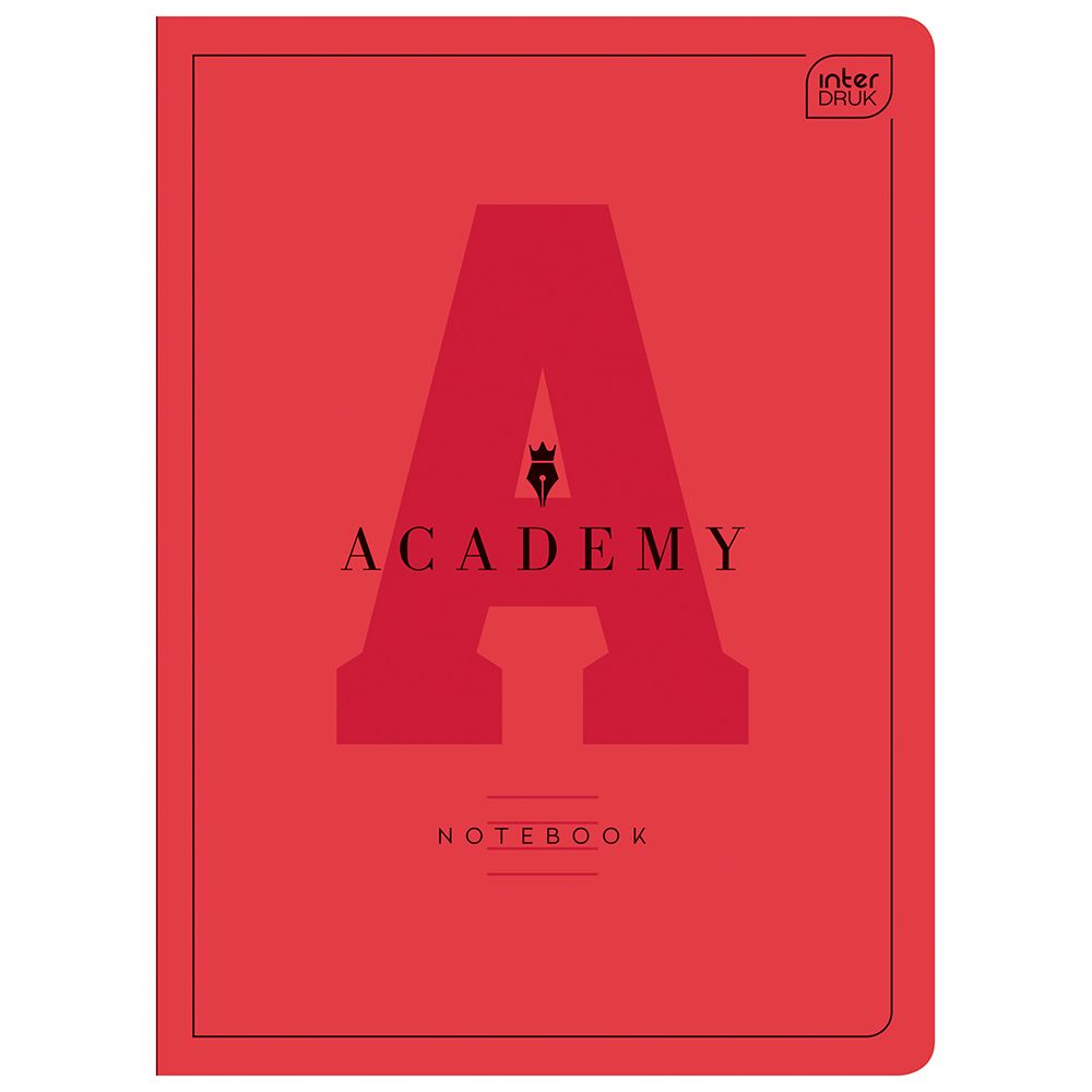 Zeszyt Interdruk Hybrid Academy 90g A5 32k. 90g linia