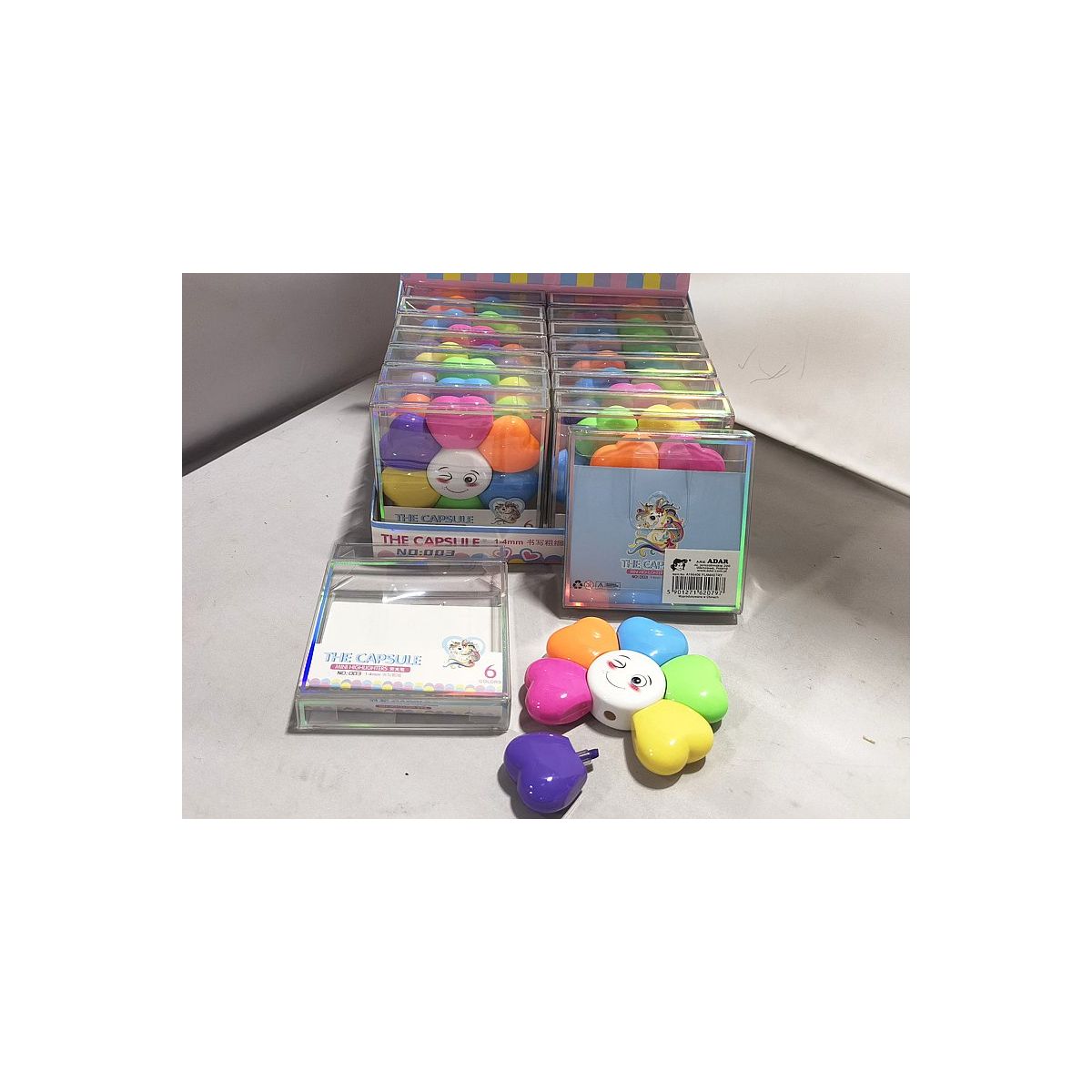 Zakreślacz Adar kwiatek mix 6,0mm (620797)