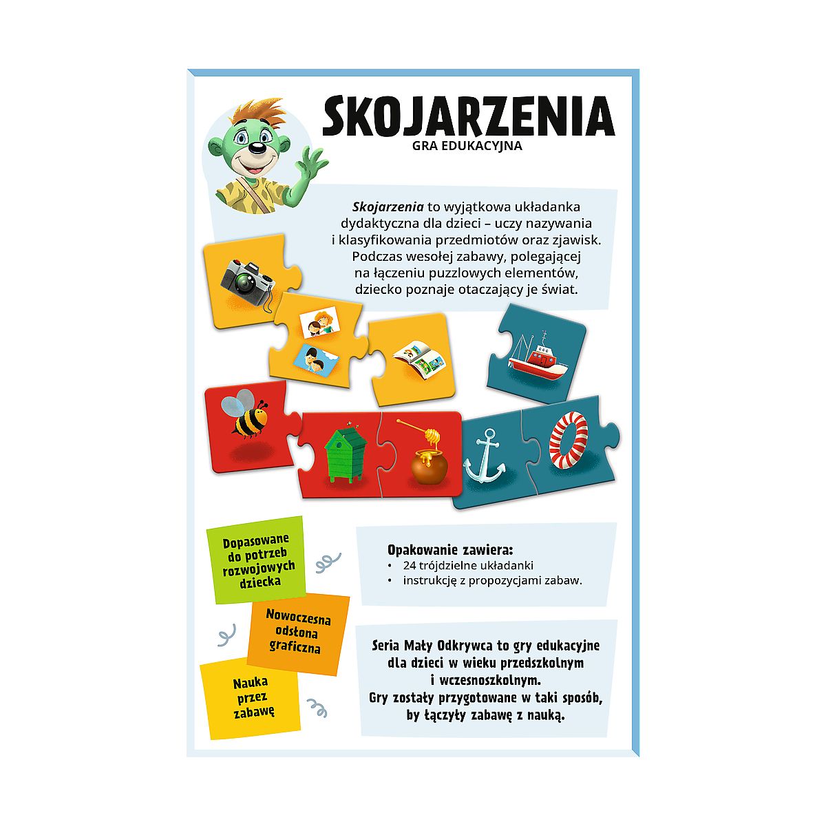 Gra edukacyjna Trefliki Skojarzenia Trefl (02808)
