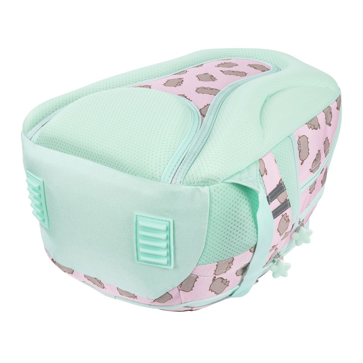 Plecak St.Majewski STITCH pink 4 KOMORY (bpl-58)