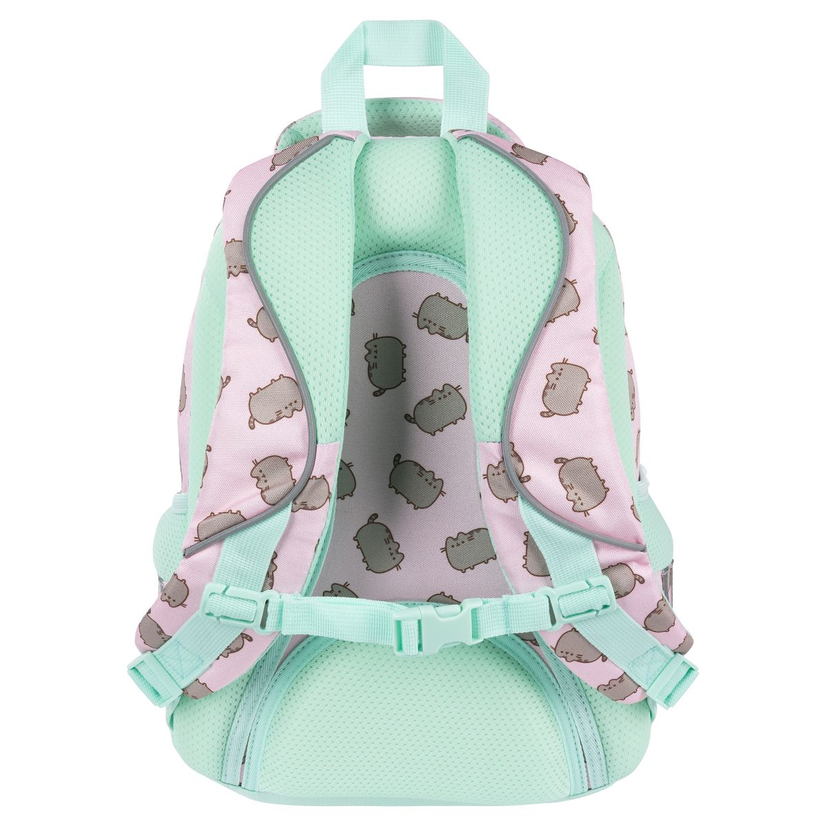 Plecak St.Majewski STITCH pink 4 KOMORY (bpl-58)