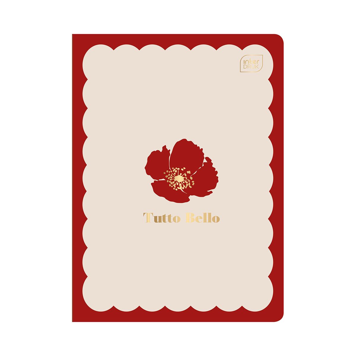 Zeszyt Interdruk METALIC TUTTO BELLO A5 32k. 70g krata