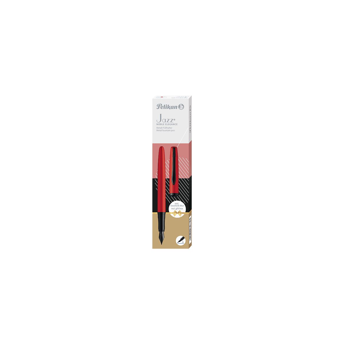 Pióro wieczne Pelikan Jazz Noble Elegance Red (400198405)