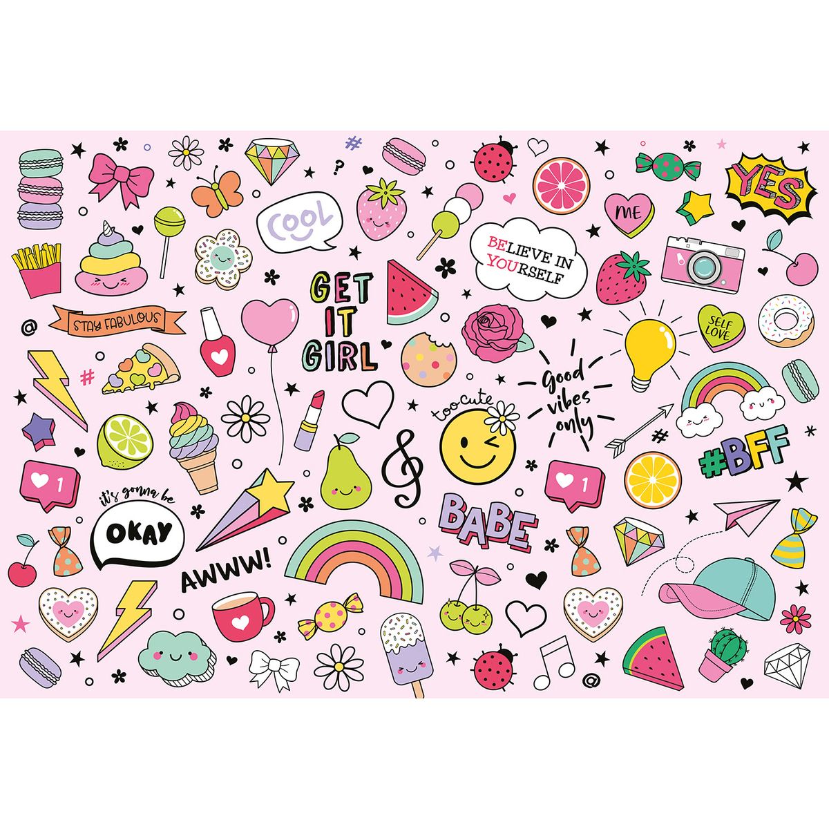Puzzle Interdruk KIDS 4 ICONS 5902277368959 250 el. (250 el)