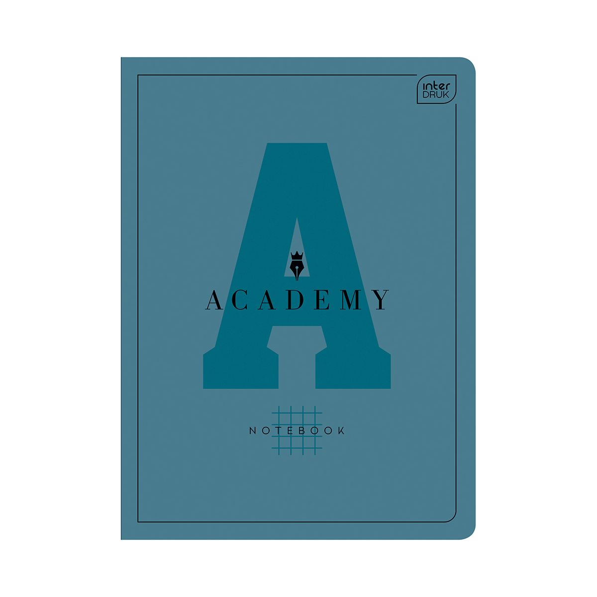 Zeszyt Interdruk Hybrid Academy 90g A5 32k. 90g krata