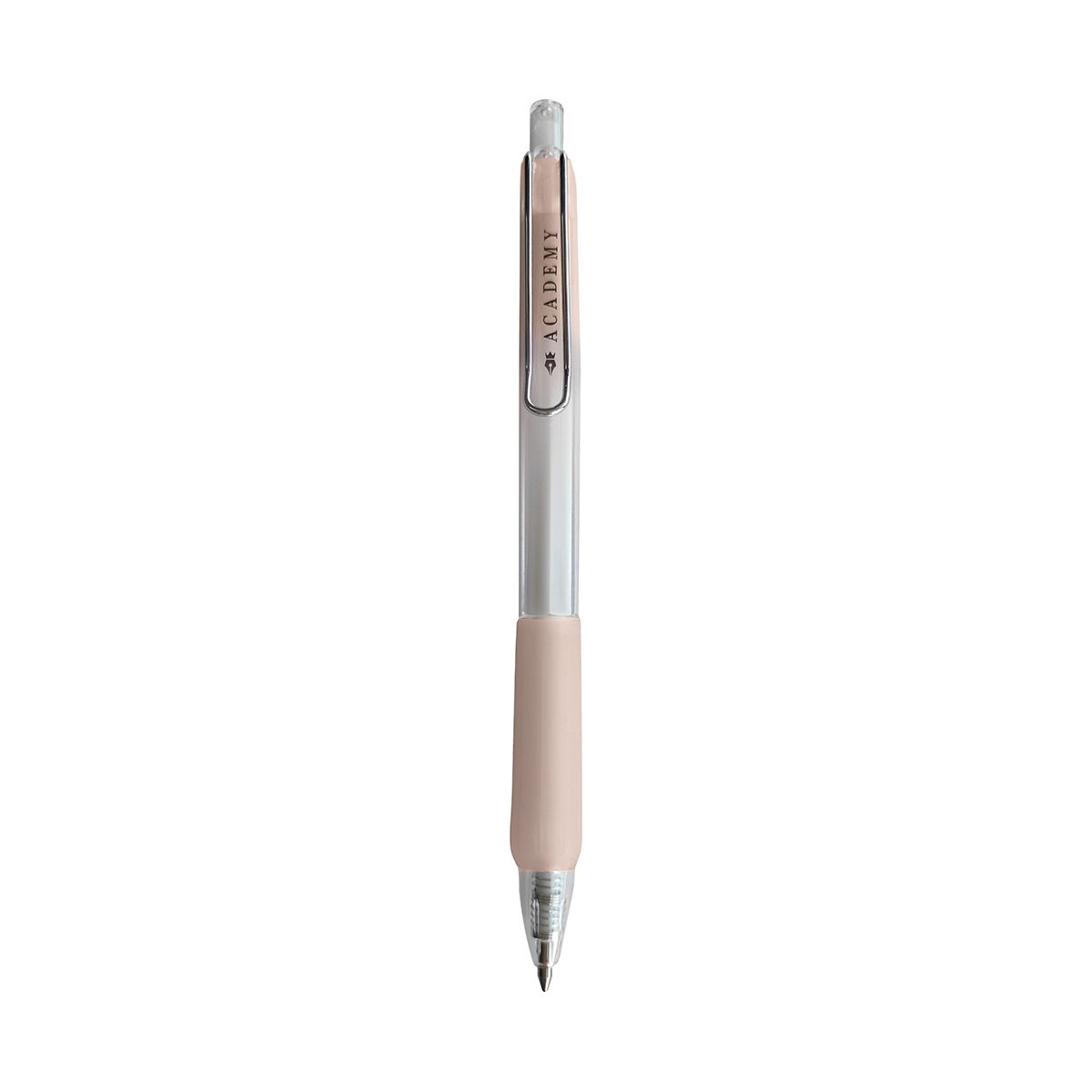 Długopis żelowy Interdruk PASTEL ACADEMY automatyczny SILKY z gripem niebieski 0,7mm (żelowy)