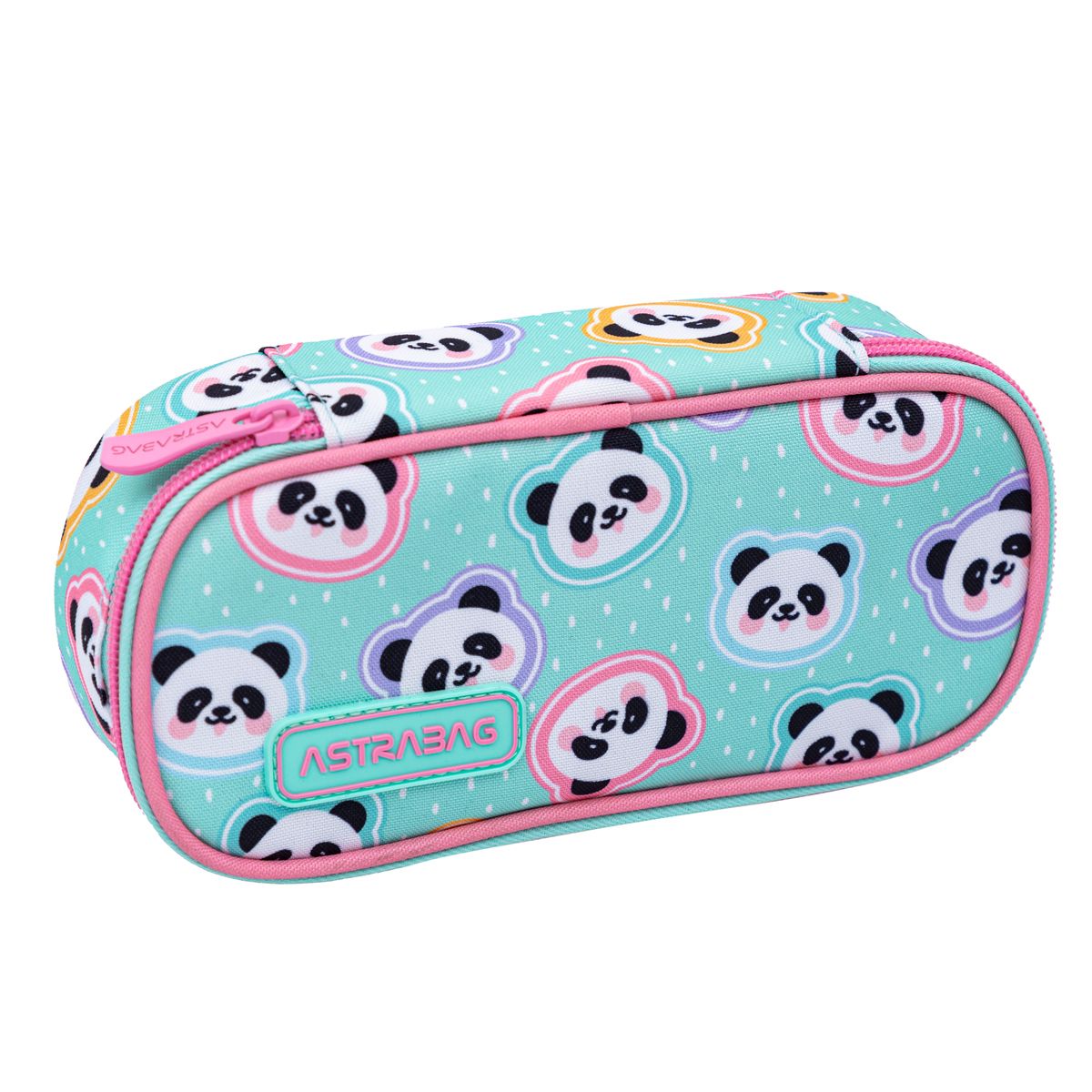 Piórnik Astrabag Minty Pandas Astra (503025011)