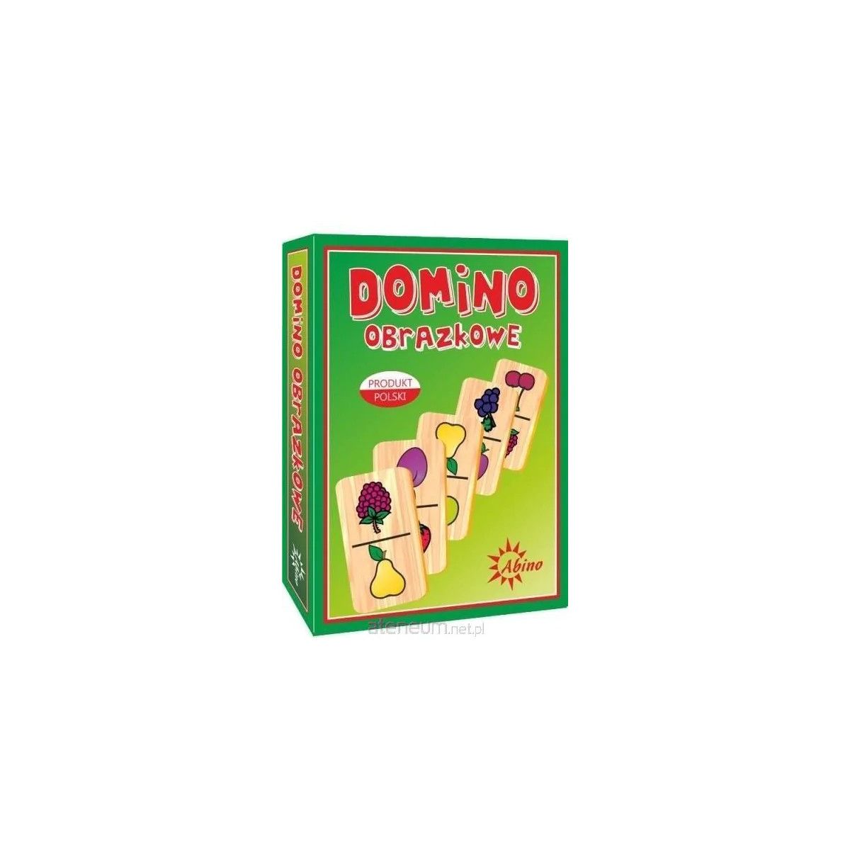 Gra logiczna Abino owoce Domino