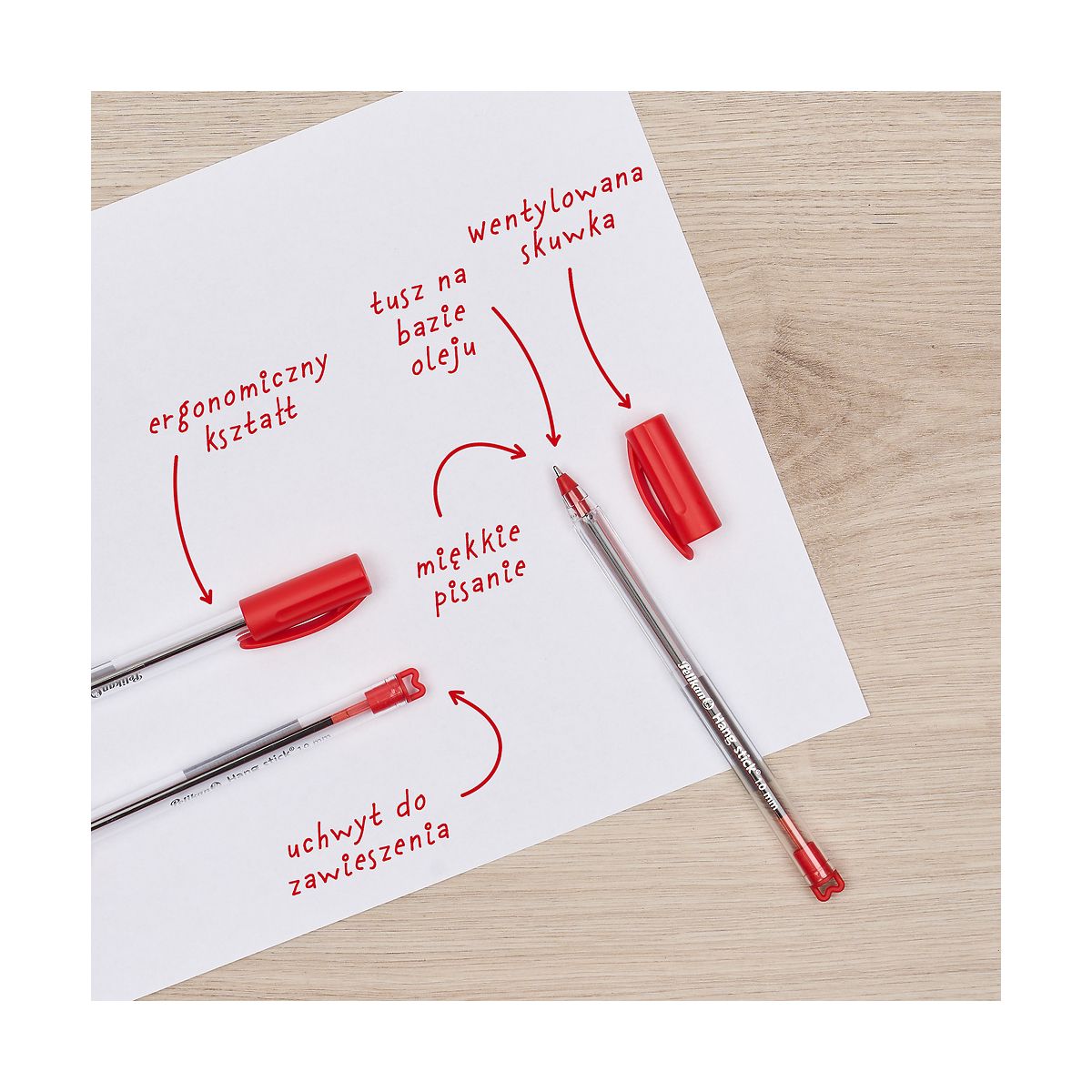 Długopis Hang Stick K86 niebieski 1,0mm Pelikan (400197414)