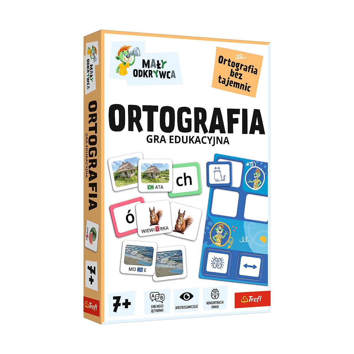 Gra edukacyjna Gabby Mały odkrywca Ortografia Trefl (02803)