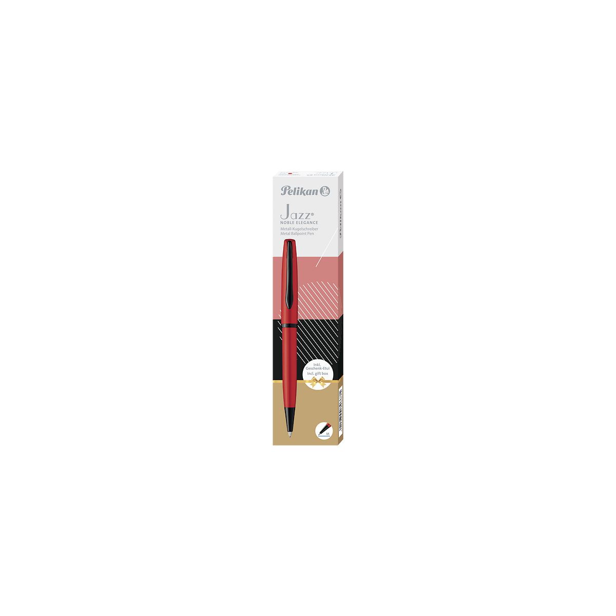 Długopis Pelikan Jazz Noble Elegance Red czerwone (400198309)