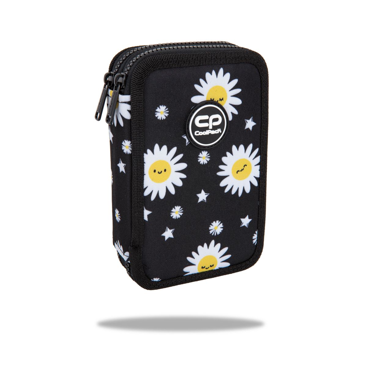 Piórnik Patio CoolPack Jumper 2 DAISY BLACK (F066817)