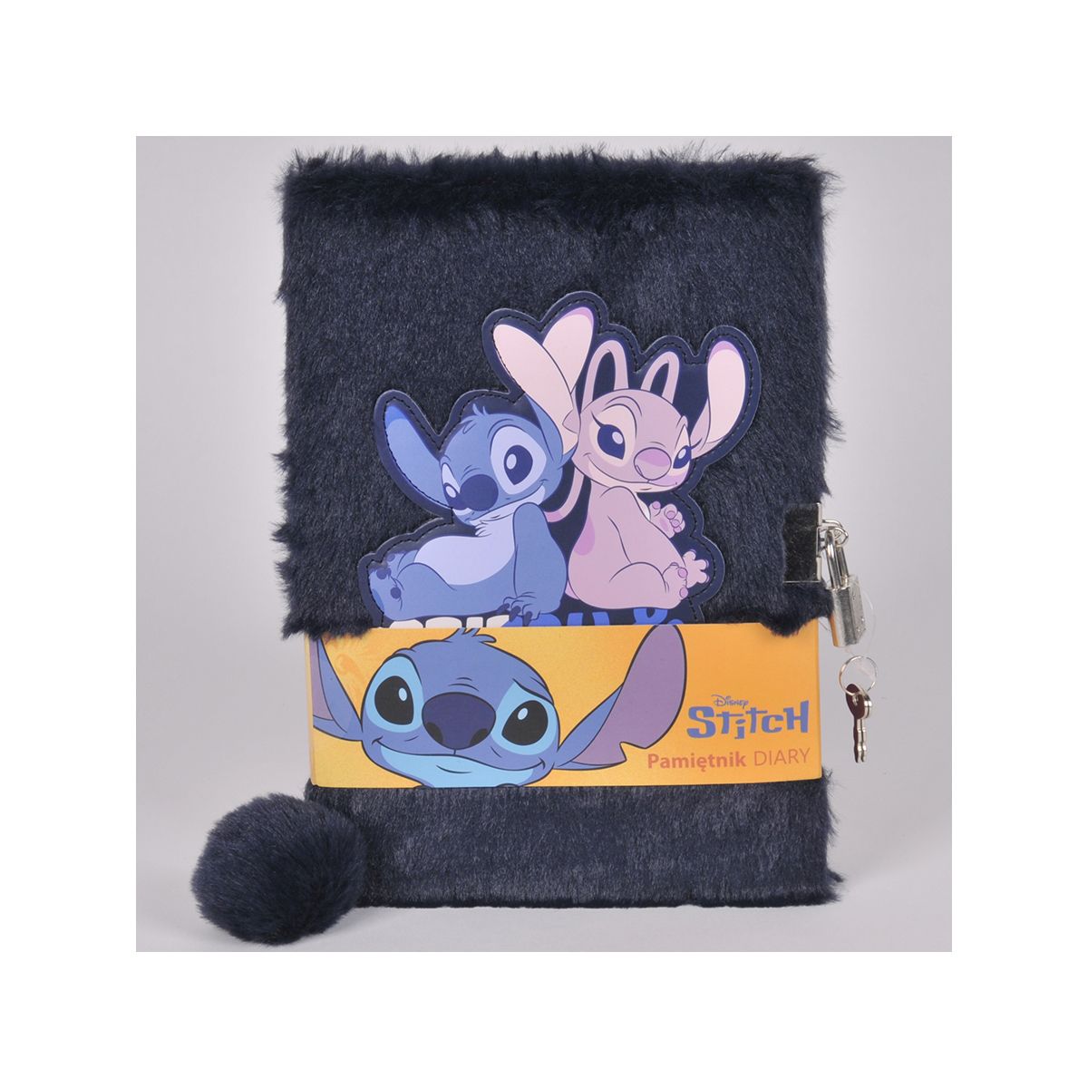 Pamiętnik Paso pluszowy Stitch A5 (DS25CC-3676)