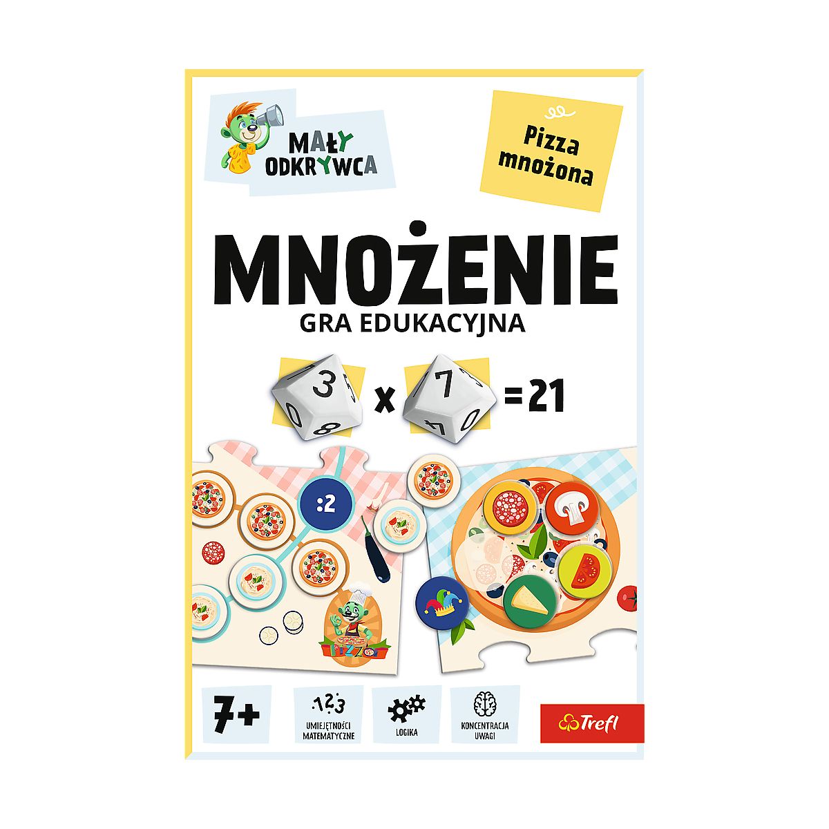 Gra edukacyjna Trefliki mnożenie Trefl (02802)