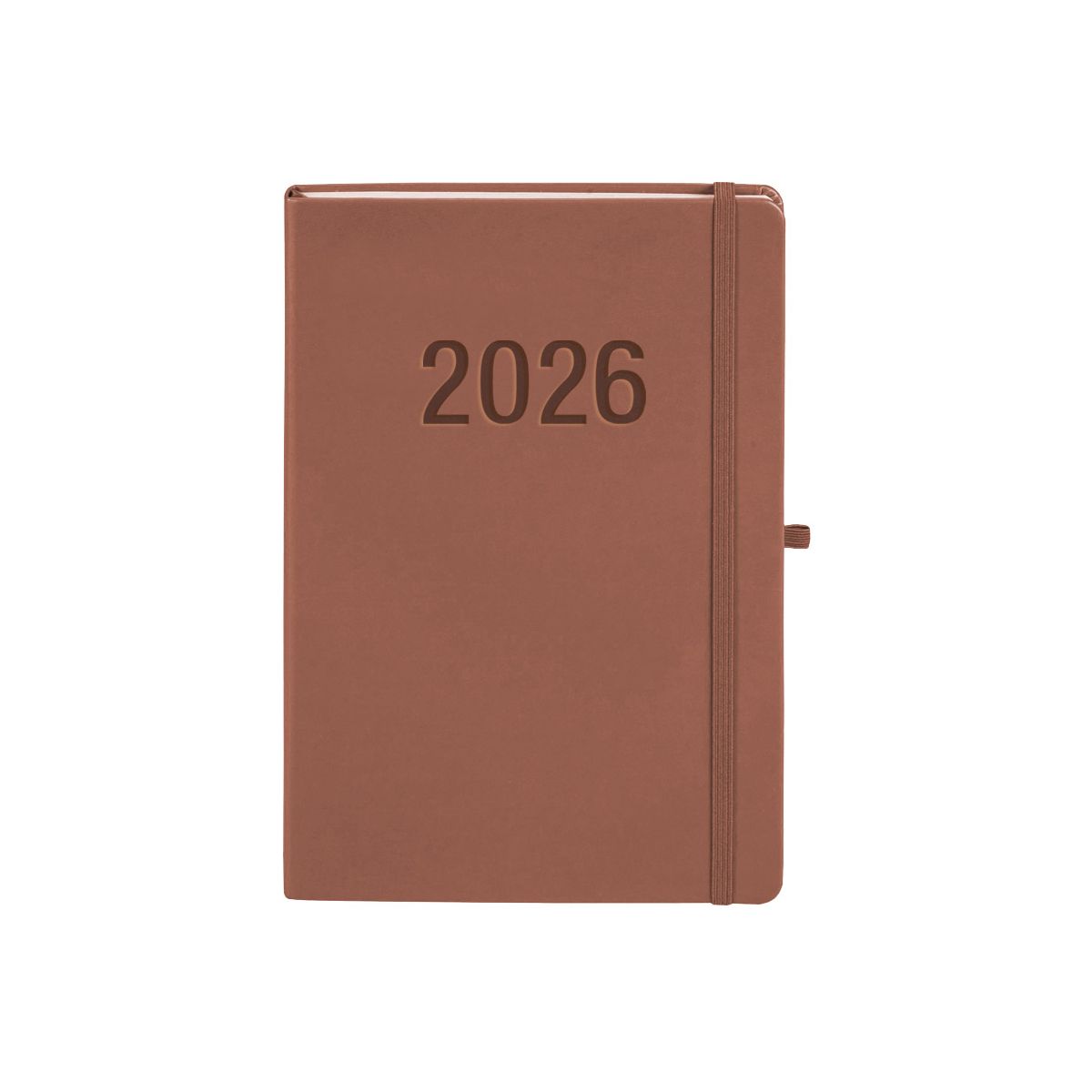 Kalendarz książkowy (terminarz) 2026 MEMOFIX  TDW B5 Antra (MOCHA MAUSE)