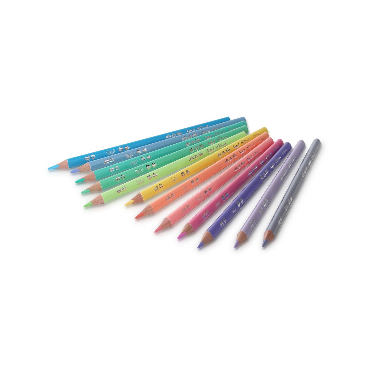 Kredki ołówkowe Patio Stitch Pastelowe 12 kol. (92047PTR)