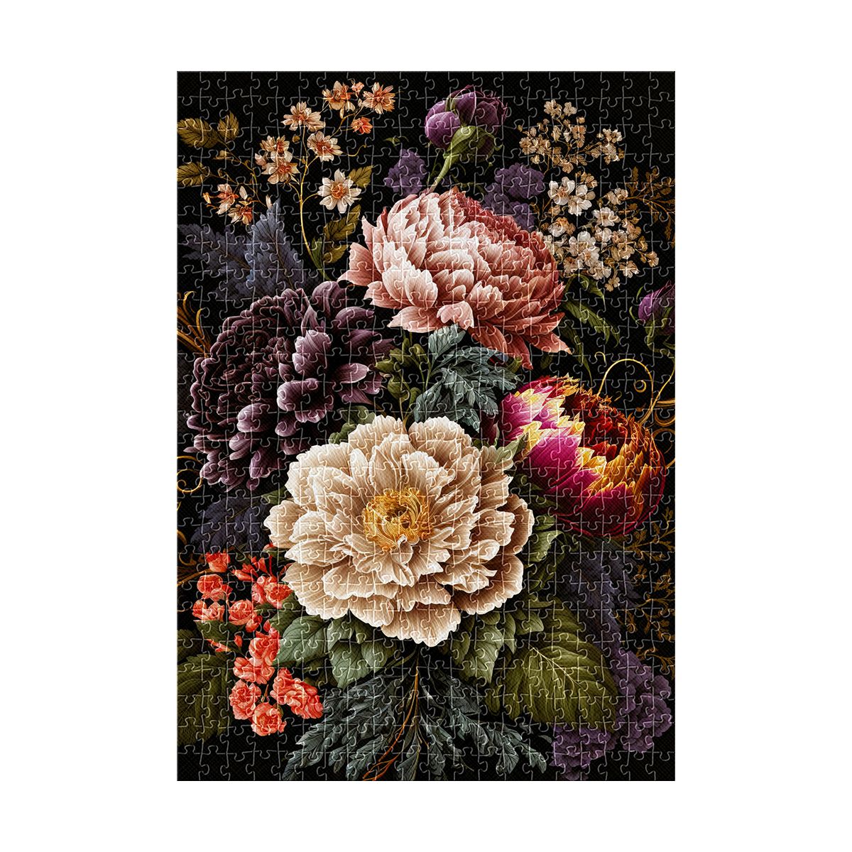 Puzzle Interdruk FLOWERS 4 PUZZLE 500 500 el. (5902277370075)