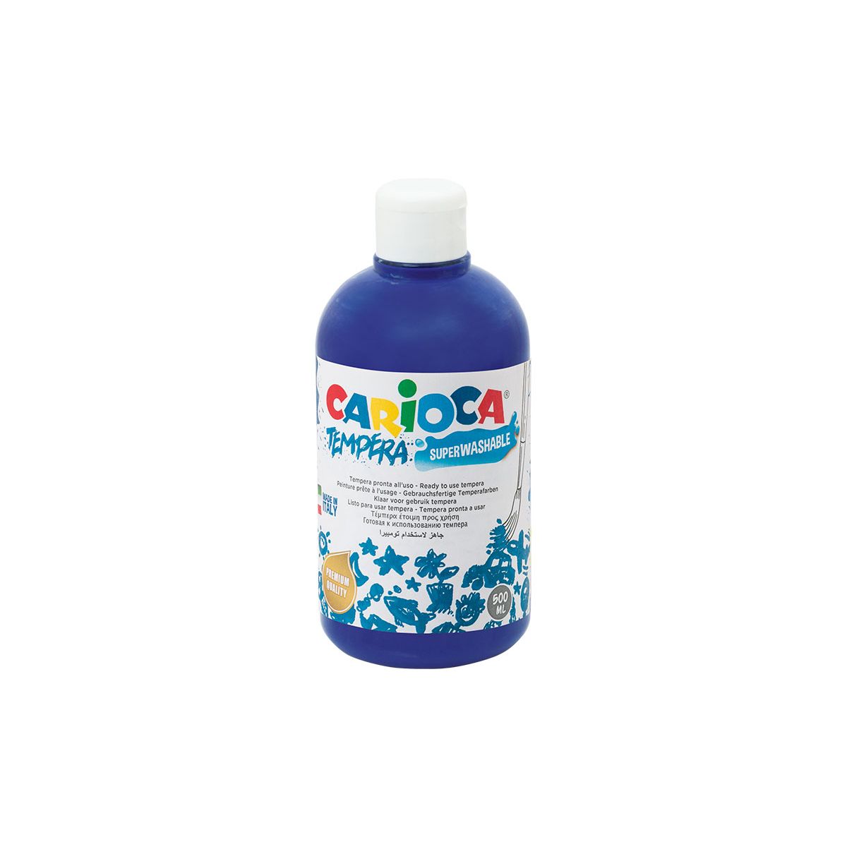 Farba tempera Carioca kolor: granatowy 500ml 1 kolor. (KO027/17)