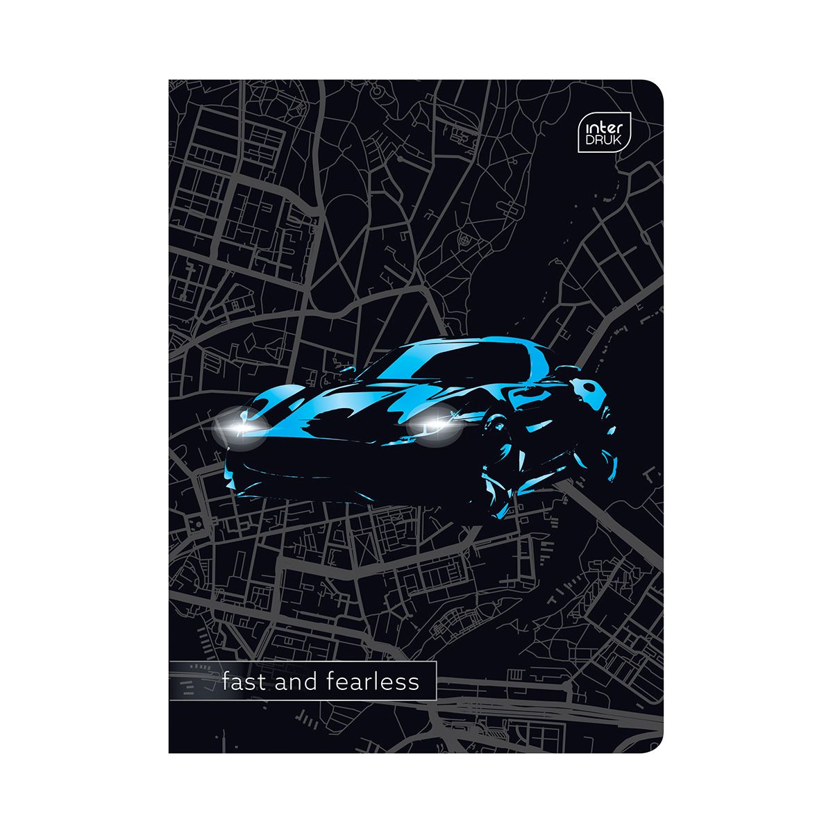 Zeszyt Interdruk CARS A5 32k. 70g krata