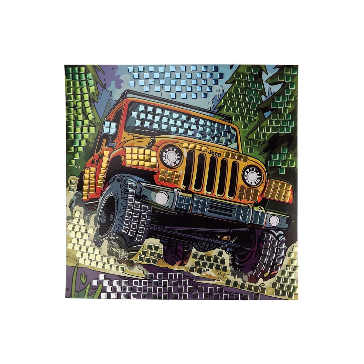 Mozaika auto terenowe Fun&Joy