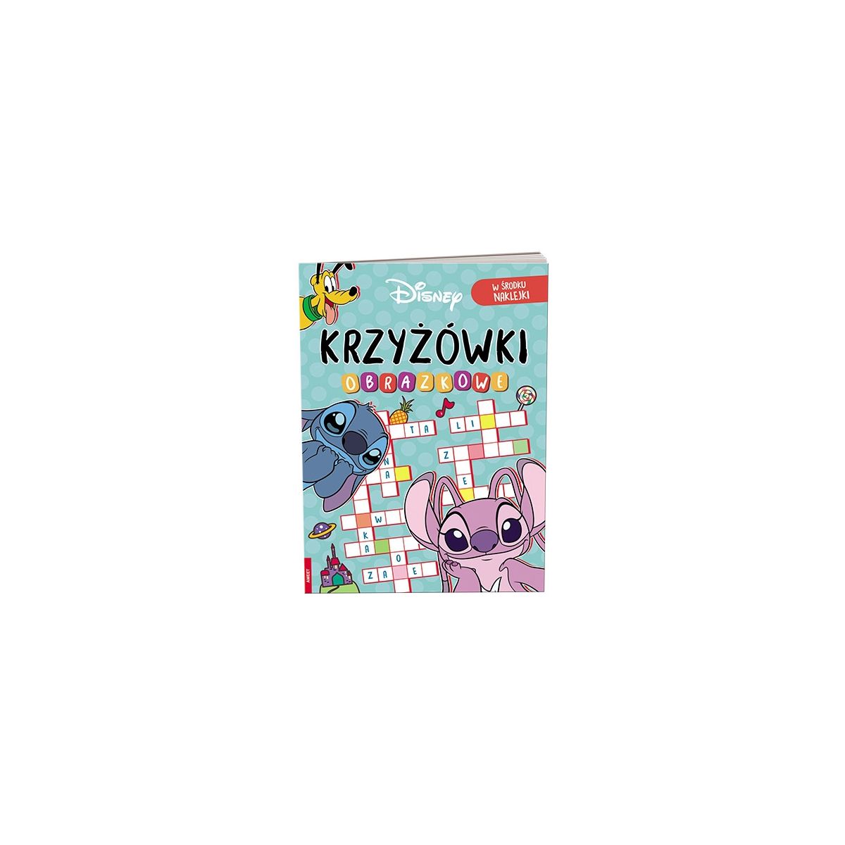 Książeczka edukacyjna Disney. Krzyżówki obrazkowe Ameet (KRZ 9101)
