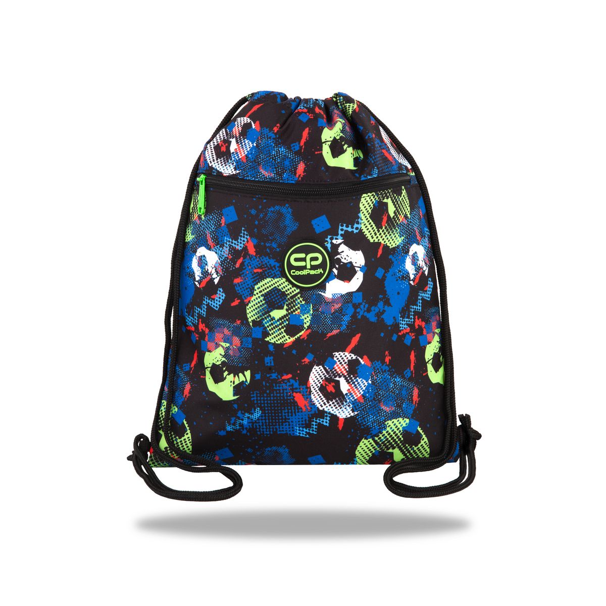 Worek na buty Patio Coolpack VERT FOOTBALL BLUE (D70336)