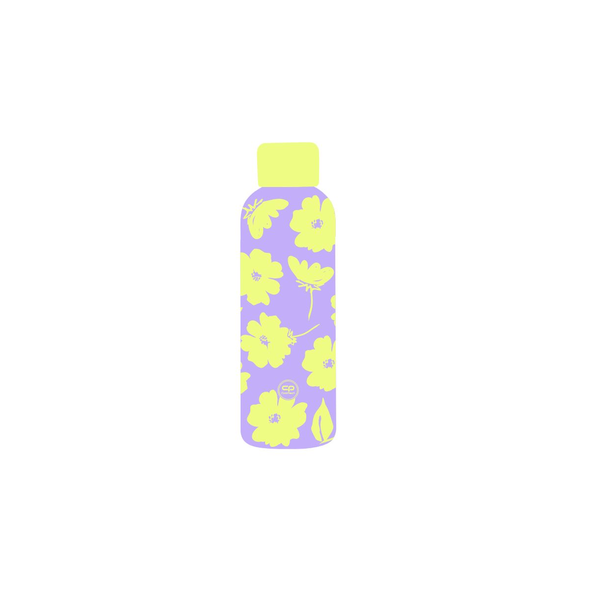 Bidon Cool Pack Termo Bottle FLORES LILA Patio (Z23913)