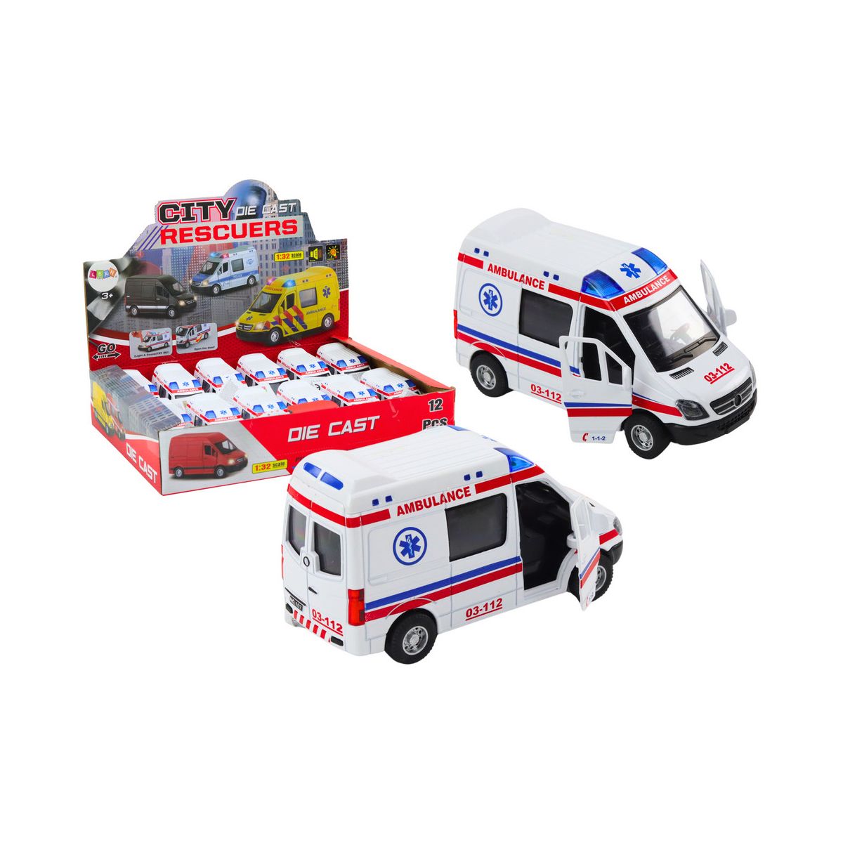 Ambulans Lean światło i dźwięk (20002)