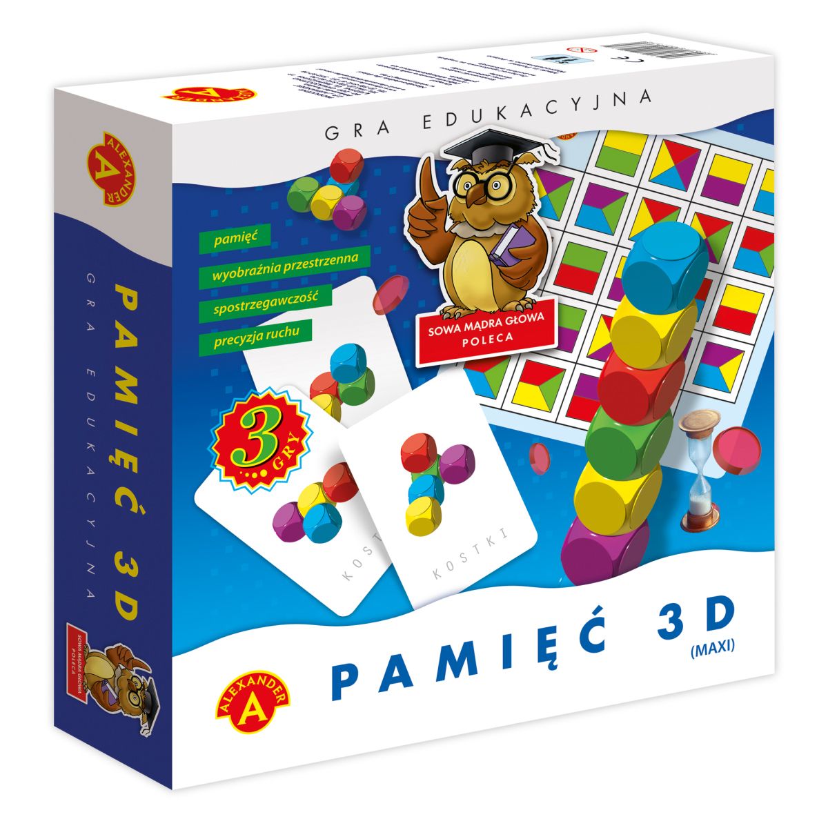 Gra edukacyjna PAMIĘĆ Alexander (5906018005301)