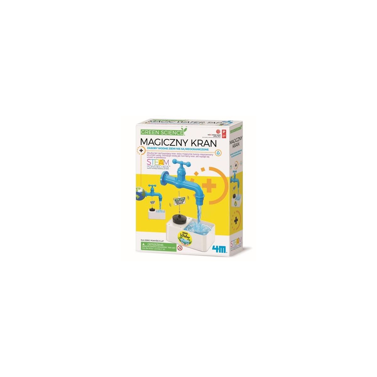 Zestaw kreatywny do składania Green Science magiczny kran 4m (4588)