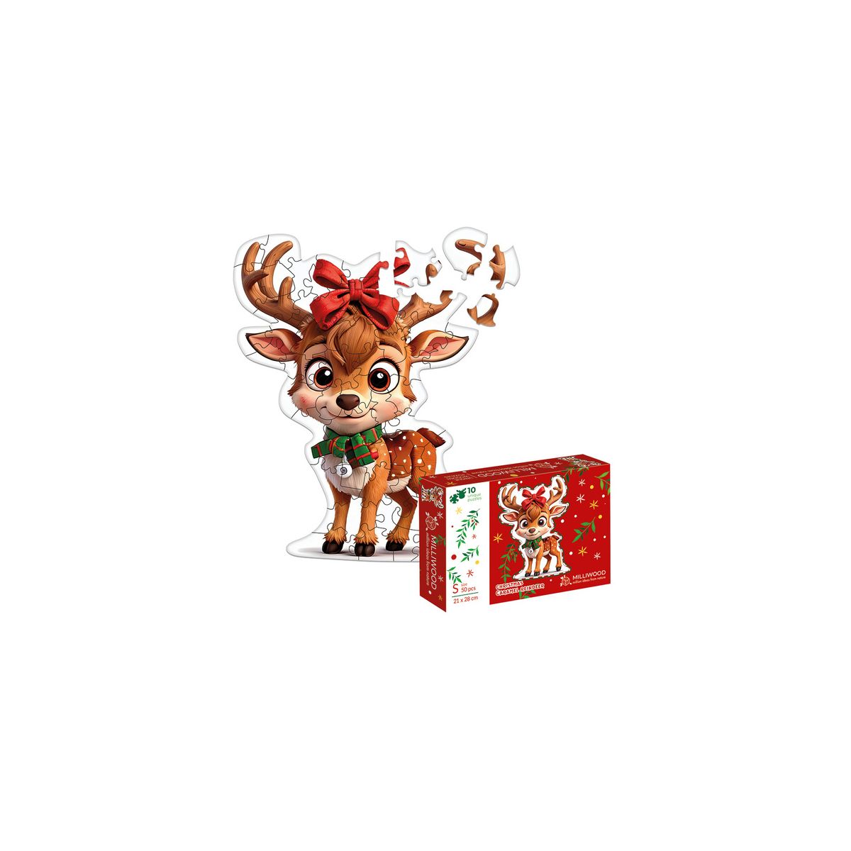 Puzzle Reniferek – 50el. 500 el. Alexander (50950)