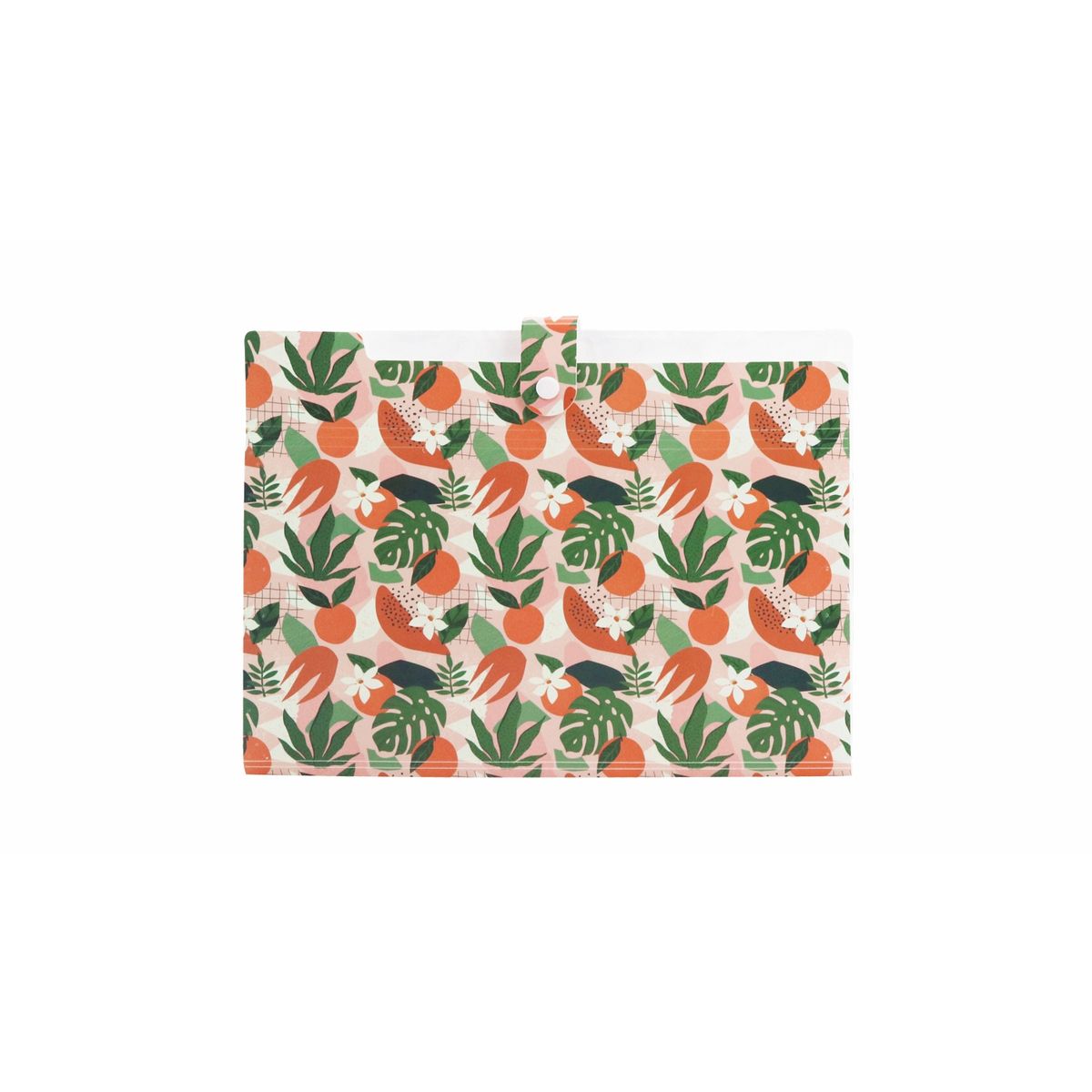 Teczka z przegródkami TROPICAL A4 kolor: pomarańczowy Biurfol (THN-A4-43)
