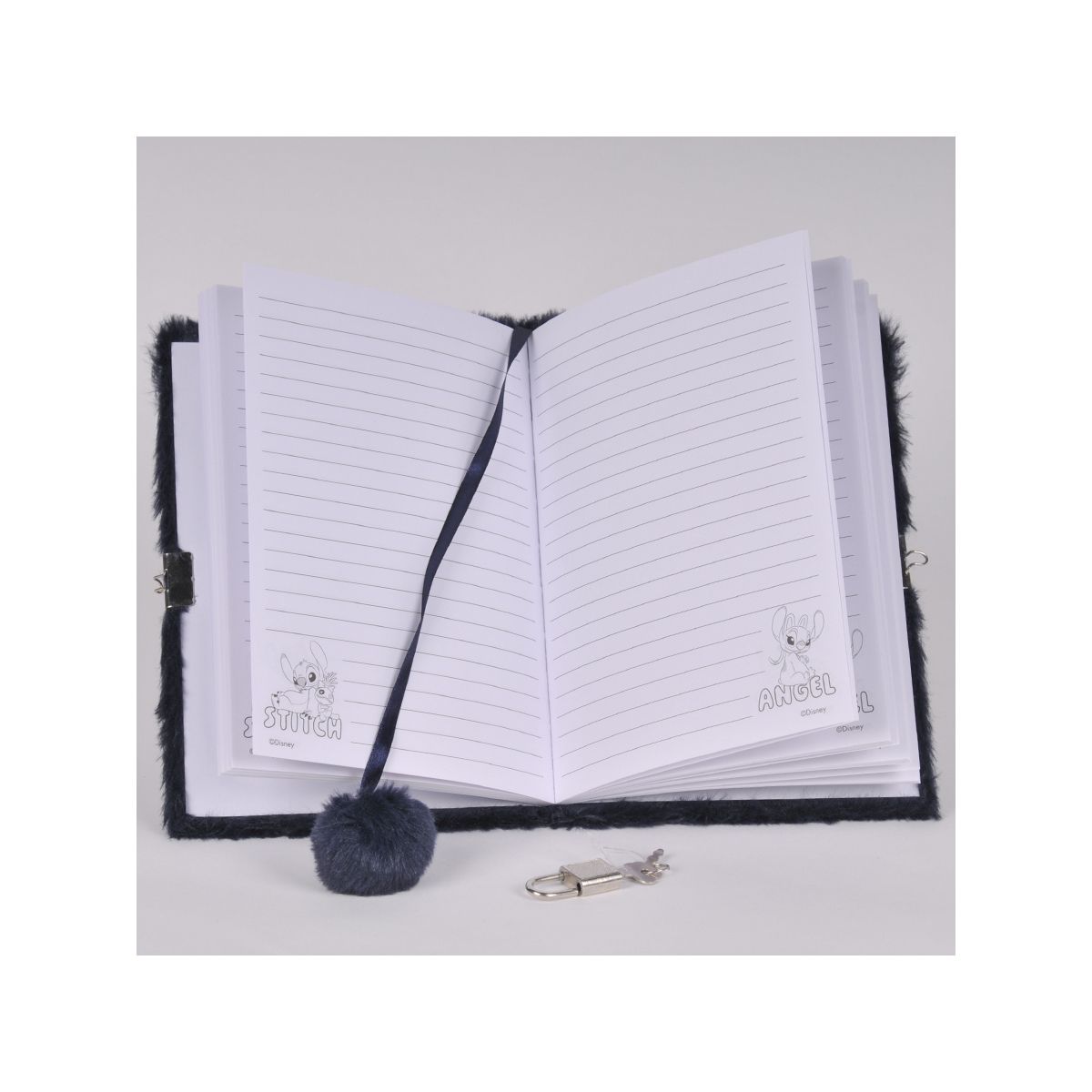 Pamiętnik Paso pluszowy Stitch A5 (DS25CC-3676)