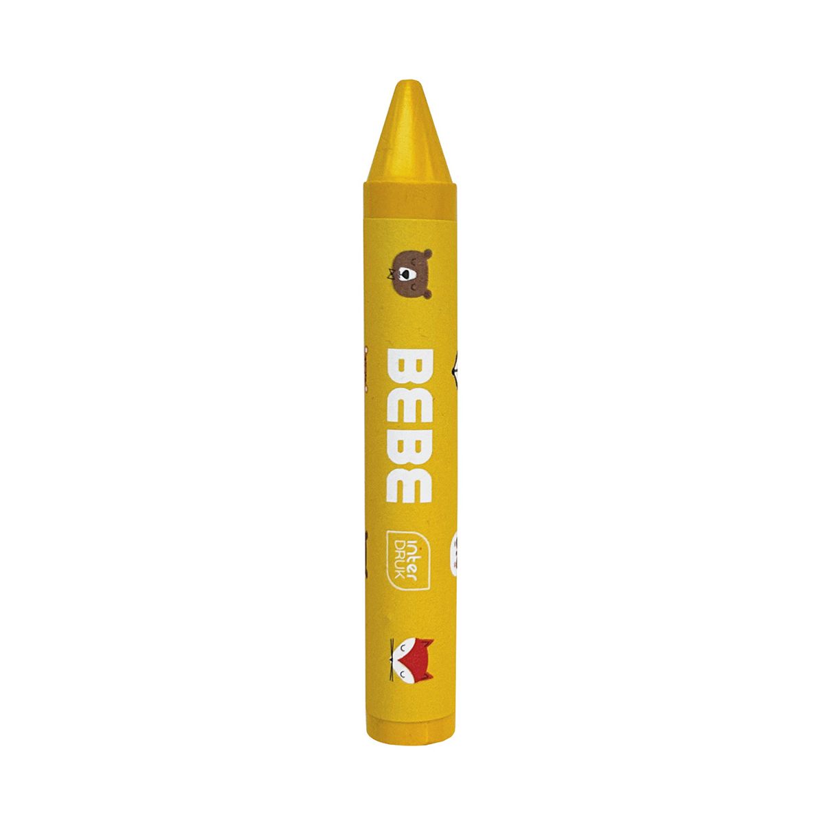 Kredki świecowe Interdruk BB KIDS pastel jumbo 8 kol. (8 kol)