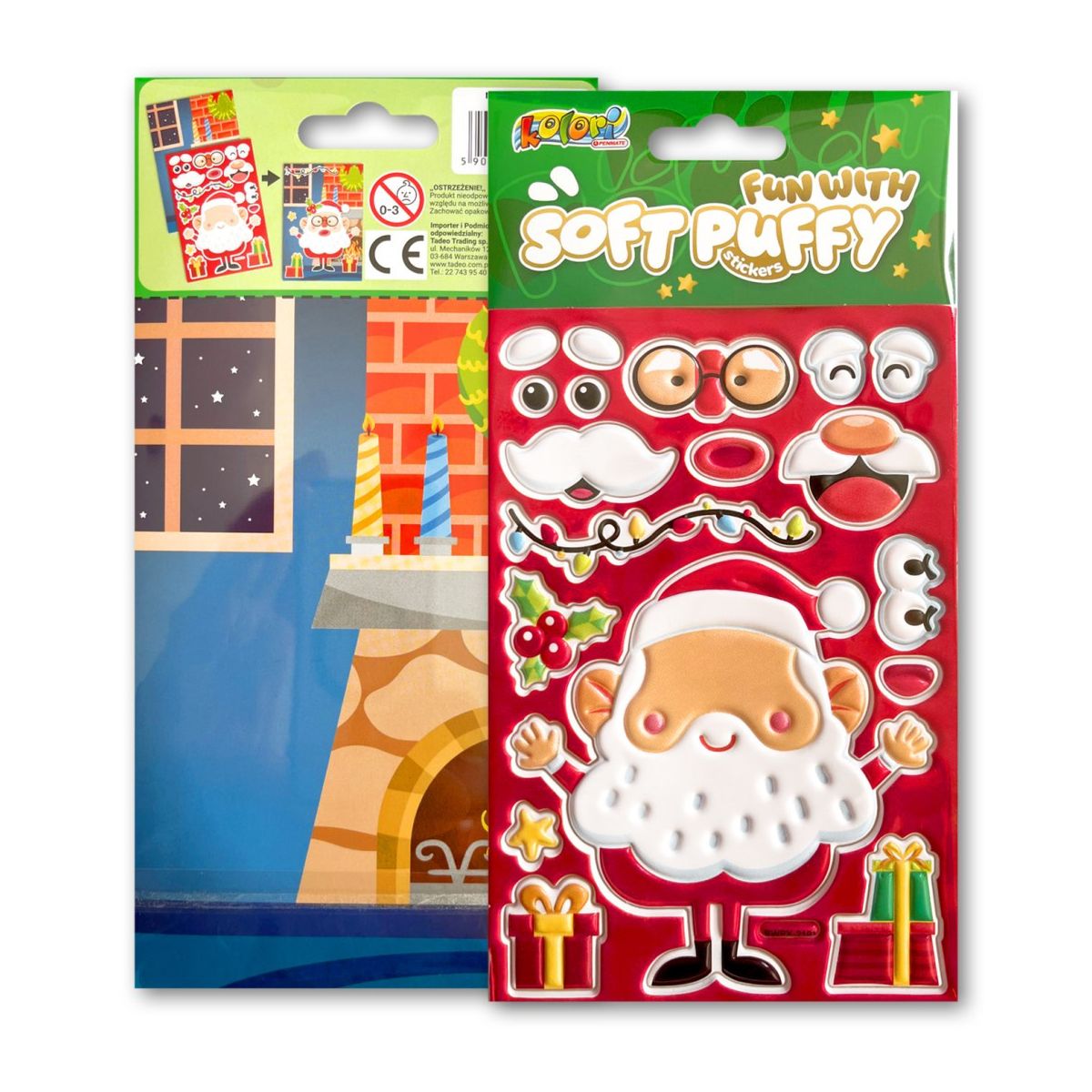Naklejki świąteczne Claus Fun with seria Claus TT9093 Penmate (SWPX-2101)