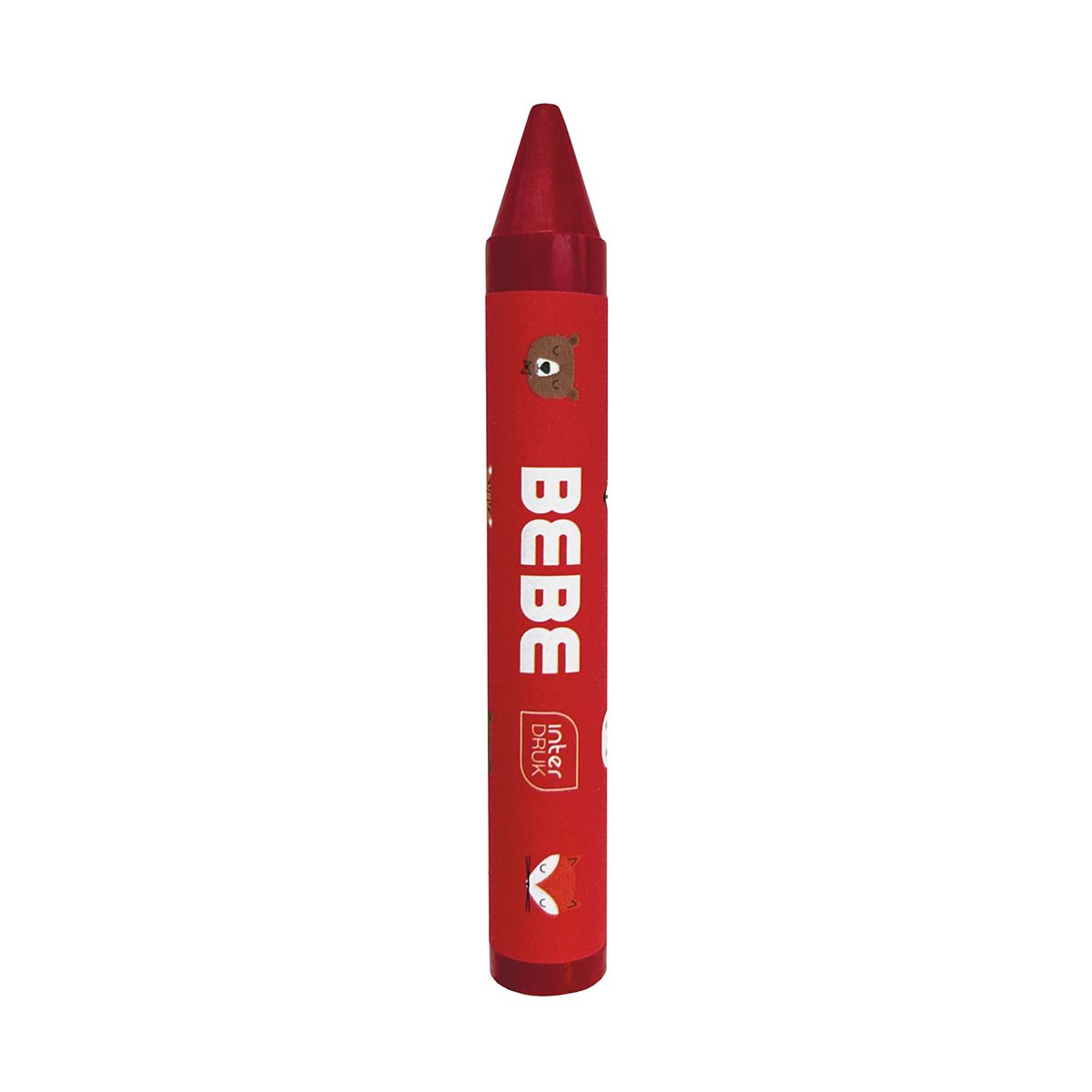 Kredki świecowe Interdruk BB KIDS pastel jumbo 8 kol. (8 kol)