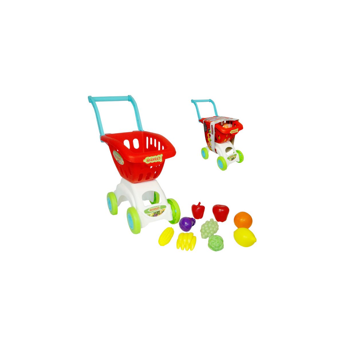 Wózek Swede marketowy z akcesoriami (Q12619)