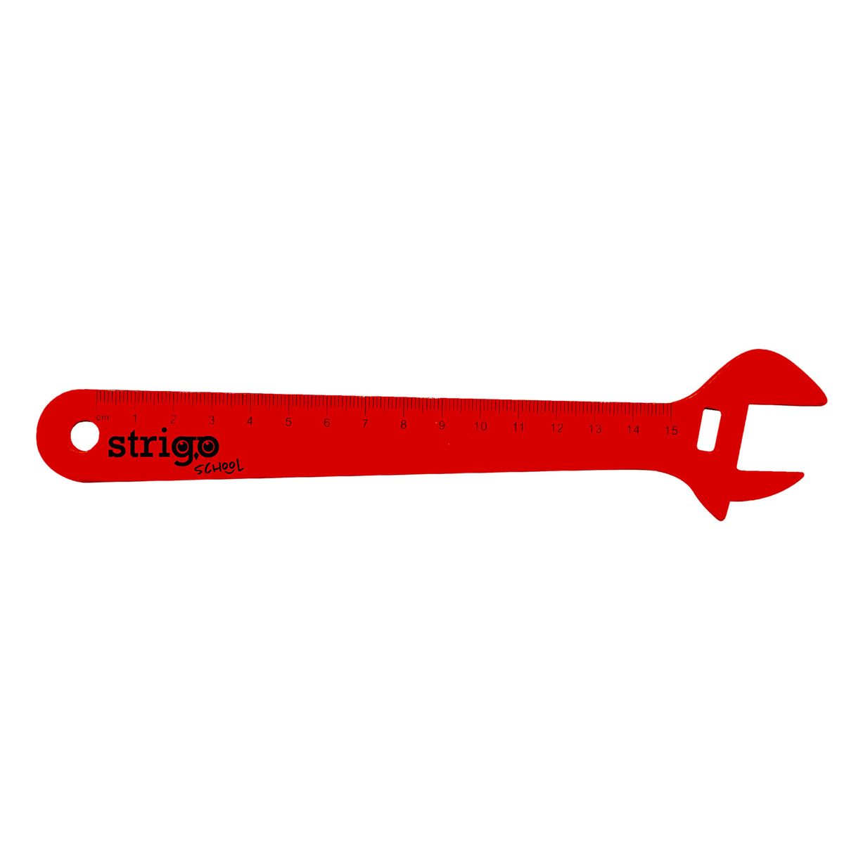 Linijka plastikowa Strigo 15 cm KLUCZ FRANCUSKI 15cm (SSC362)