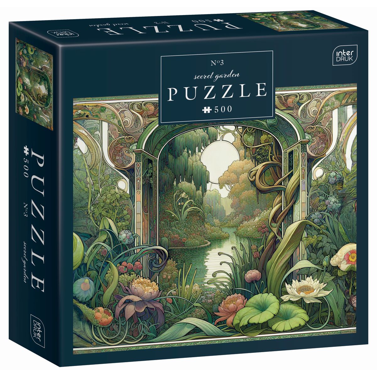 Puzzle Interdruk SECRET GARDEN 3 500 EL (5902277370099)