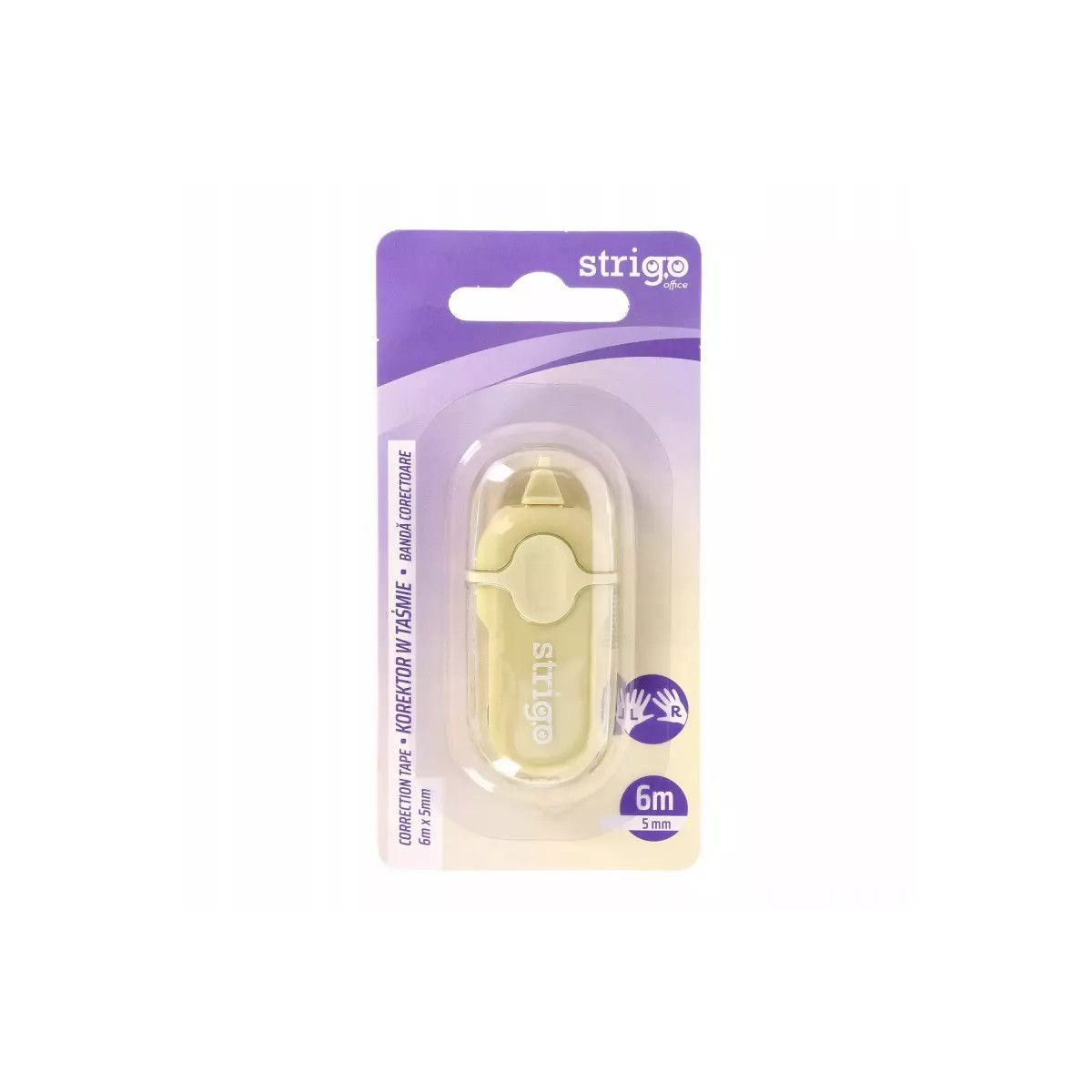 Korektor w taśmie (myszka) mini 5x6 [mm*m] Strigo (SSC452)