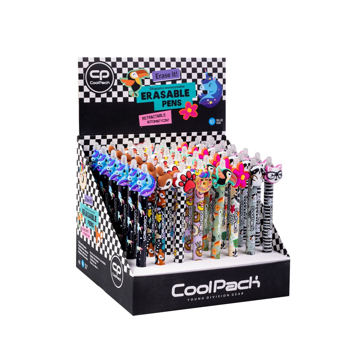 Długopis Patio CoolPack wymazywalny niebieski (23188CP)
