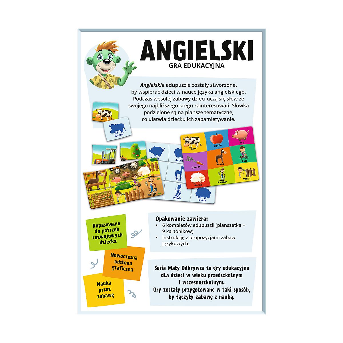 Gra edukacyjna Trefliki Angielski Trefl (02812)