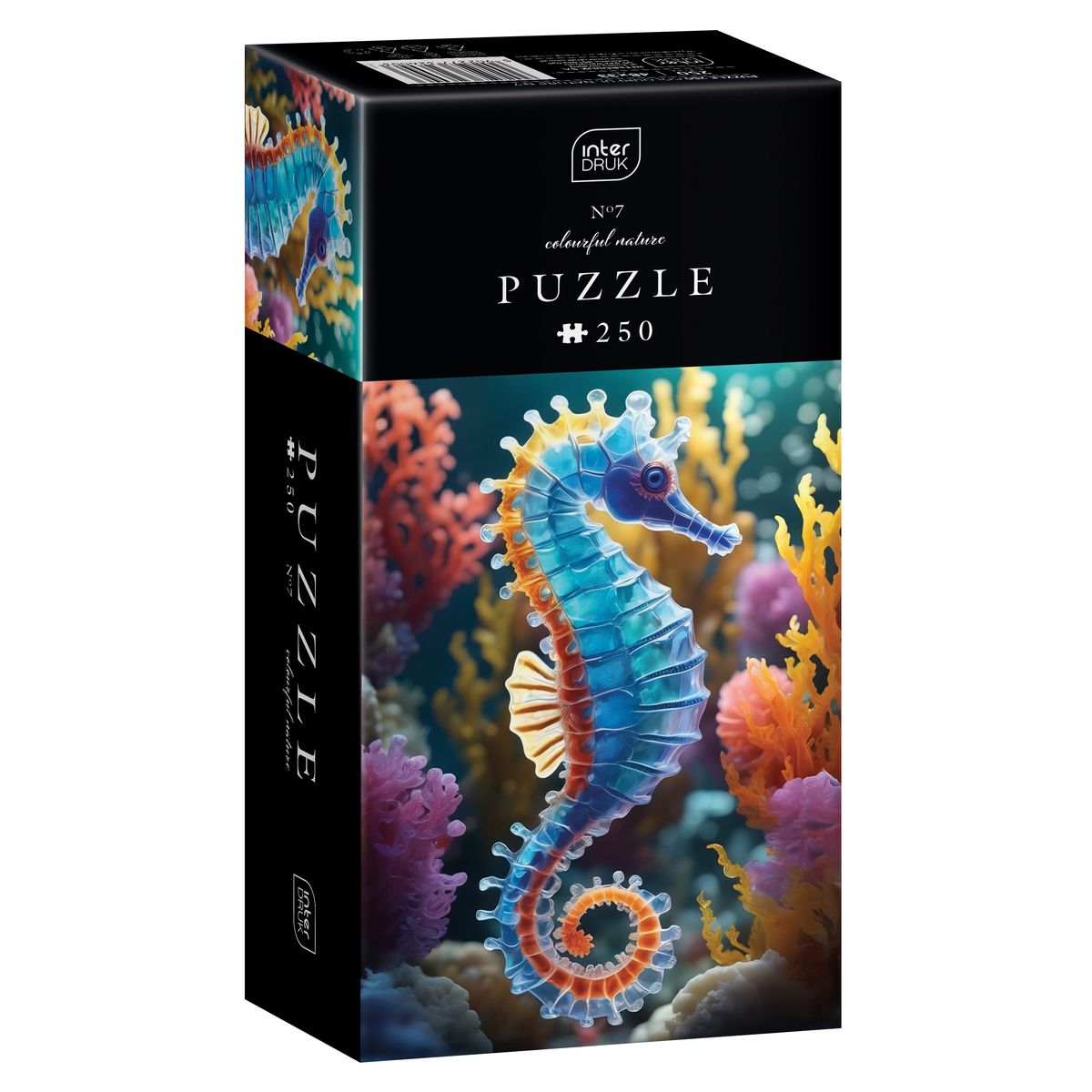 Puzzle Interdruk COLOURF NATURE 7 Sea Horse 250 (5902277371881)