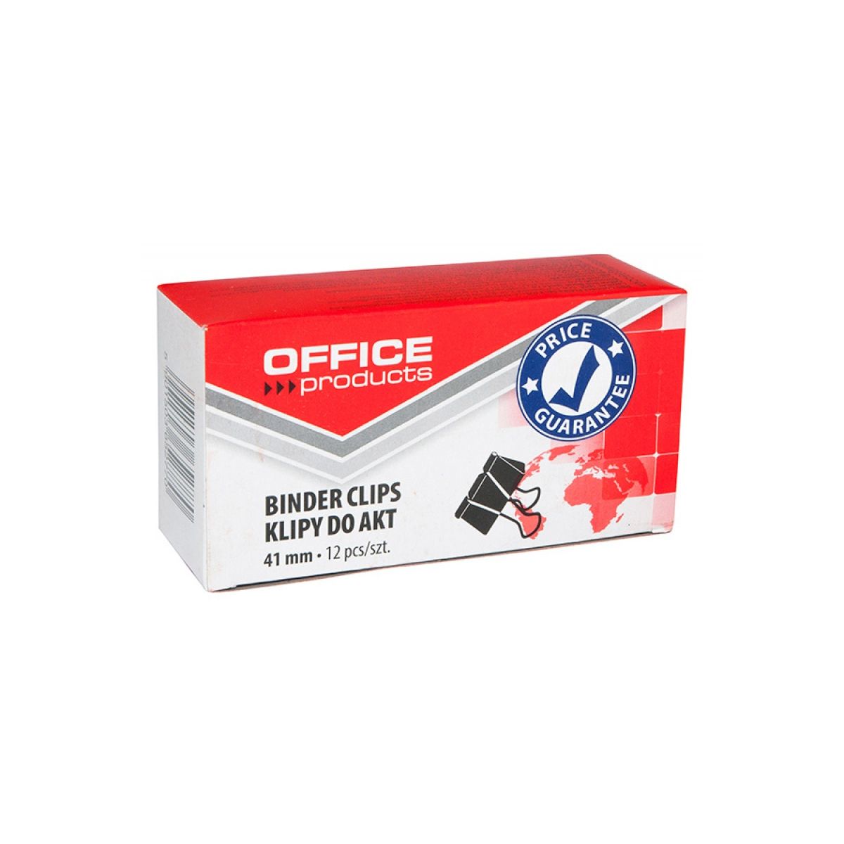 Klip Office Products 41mm czarny (18095119-05)