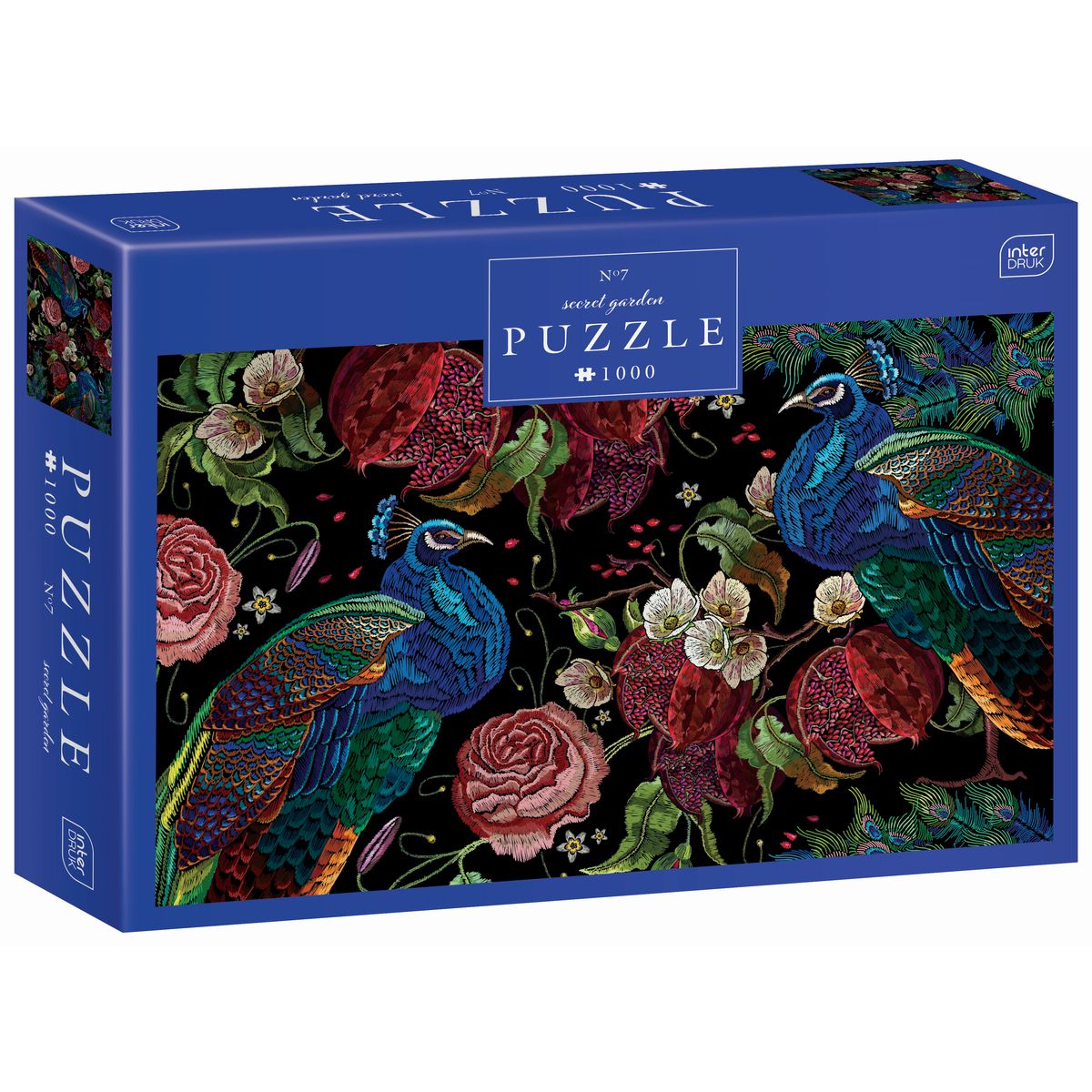 Puzzle Interdruk Secret Garden 7 PUZZLE 1000 1000 el. (5902277370068)