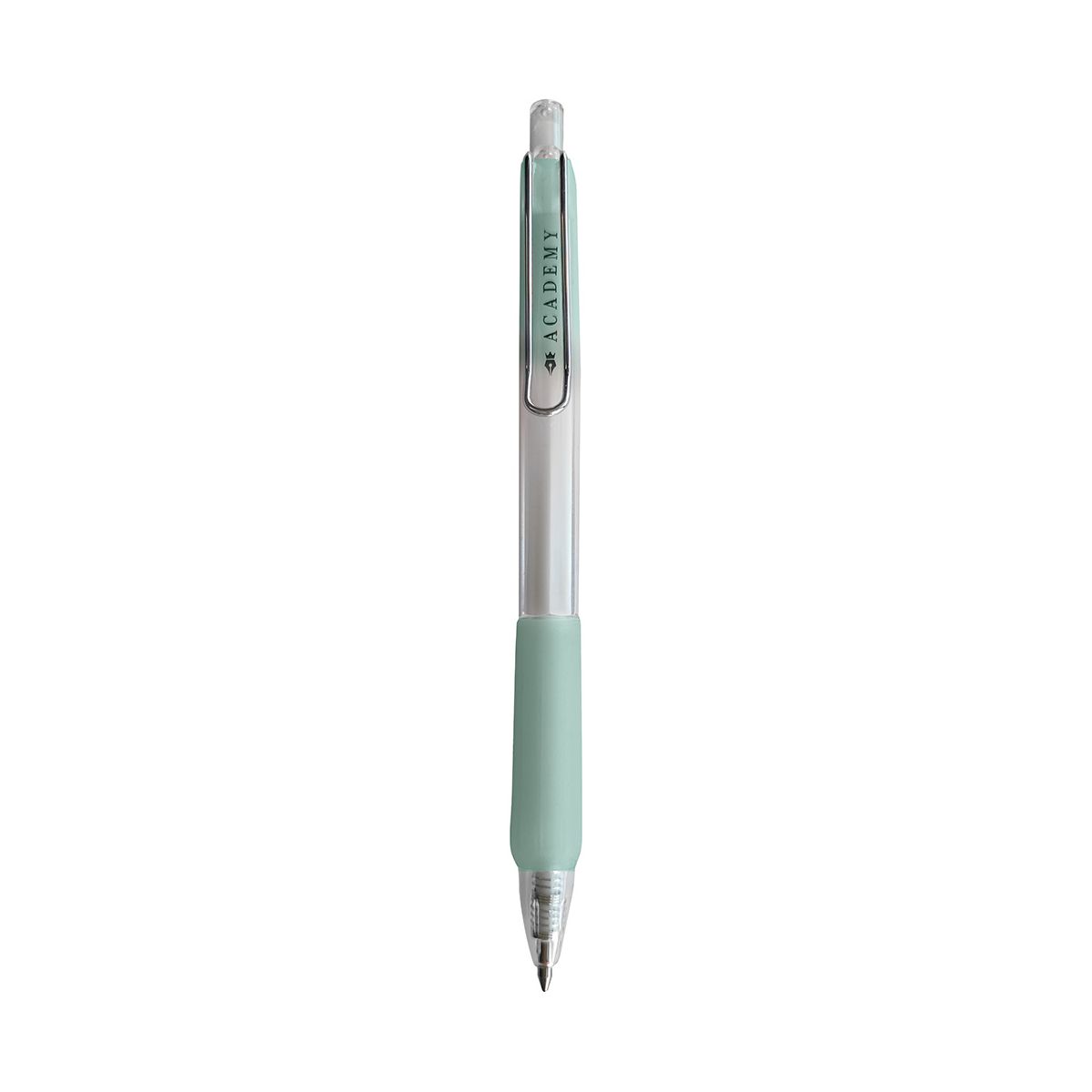 Długopis żelowy Interdruk PASTEL ACADEMY automatyczny SILKY z gripem niebieski 0,7mm (żelowy)
