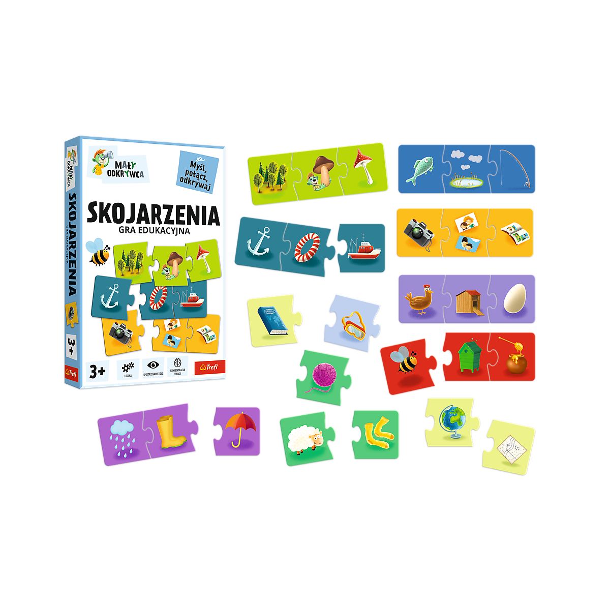 Gra edukacyjna Trefliki Skojarzenia Trefl (02808)