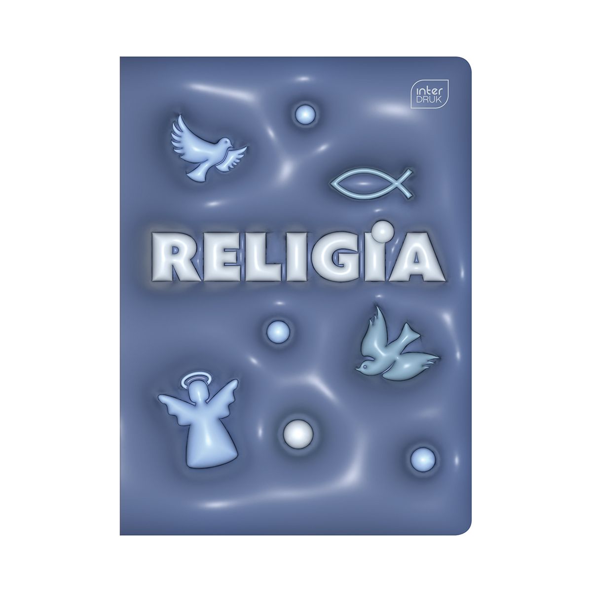 Zeszyt tematyczny Interdruk HYBRID religia A5 60k. 70g krata (+pigułka wiedzy)